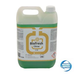 E-100 (5L) LIMPIADOR BIOALCOHOL CITRICO LQ