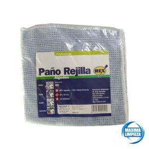 PAÑO REJILLA AZUL 45X40 (12UDS)
