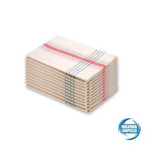 PAÑO ALGODON BLANCO 50X50 (12UDS) RX