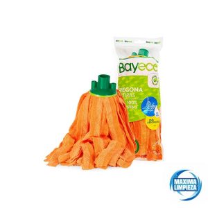 FREGONA TIRAS MICROFIBRA 160GR ROJA/NARANJA