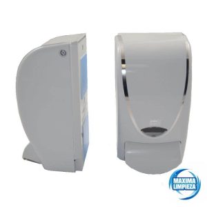 DOSIFICADOR DEB COLOR BOTON AZUL-BLANCO 1L
