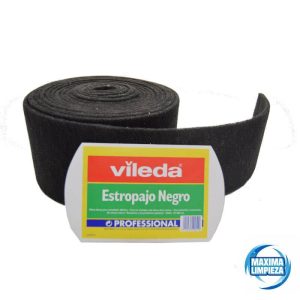 ROLLO ESTROPAJO NEGRO 6MTS VILEDA