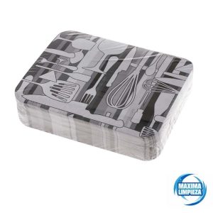 TAPA ENVASE ALUMINIO TE-500 (100UDS)