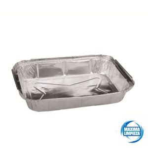 ENVASE ALUMINIO RECTANGULAR E-1180 (100UDS)