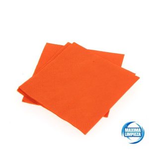 SERV. 40X40 2 CAPAS NARANJA 1800UDS