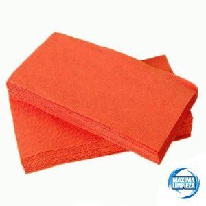 SERV. 40X40 2 CAPAS PLG AMER NARANJA 1800UDS
