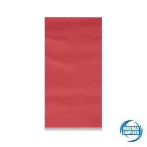 SERV. 40X40 2 CAPAS PLG AMER ROJO 1800UDS