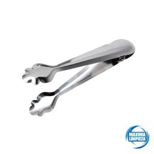 PINZA HIELO MUELLE INOX