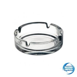 CENICERO RED 10.7CM APIL TRANS ARC (6UDS)