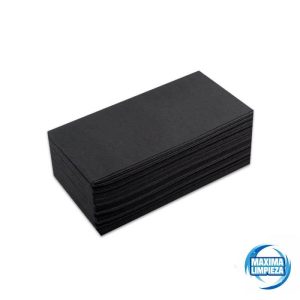 SERV. 40X40 AIR LAID 1/8 PL.AME NEGRO(600UDS)