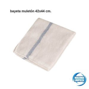 BAYETA MULETON BLANCA 42X44 (12UDS) MX