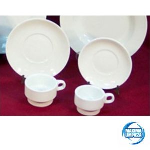 PLATO CAFE CORONA 13CM (12UDS)
