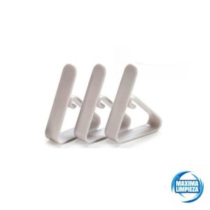 PINZA SUJETA MANTELES BLANCO (100UDS)
