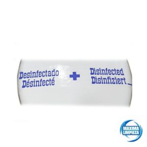 PRECINTO WC PLASTICO AZUL STANDARD (500UDS)