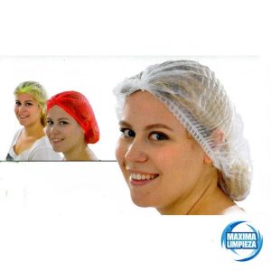 GORRO ACORDEON P.P. 14GR BLANCO 53CM(100UD)
