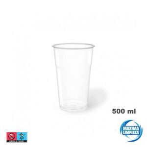 VASO TRANSPARENT ARISTEA R-PET 500CC RT (50U)