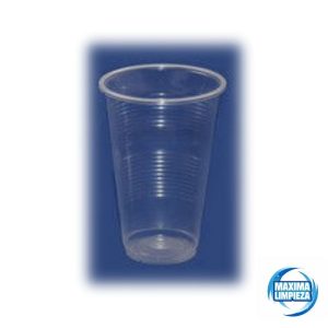 VASO PLASTICO TRANSP. 330CC PP (50UDS)