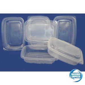 ENVASE TRASLUCIDO PP 600CC (50UDS) RT