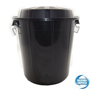 CUBO CON TAPA GOLIAT 70L NEGRO