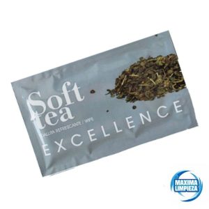 TOALLITA TISSUE REFRES. TE VERDE (200 UD)