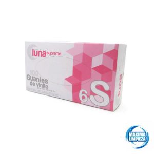 GUANTE VINILO SIN POLVO T/P (100UDS)