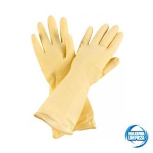 GUANTE FLOCADO AMARILLO T/P (PAR)