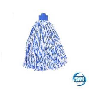 FREGONA HILO MICROFIBRA 180GR BICOLOR PP