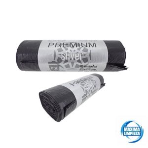BOLSA BASURA 85X105 NEGRO G90 40X10UDS ECO