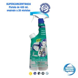 BIOALCOHOL TODO USO CONCENTRALIA 425ML
