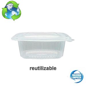 ENVASE TRASLUCIDO PP 500CC (50UDS)