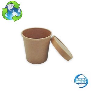SOPERA CARTON 96MM KRAFT 16OZ 470ML (25 UNID)