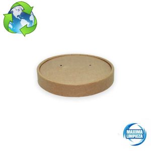 TAPA SOPERA CARTON 96MM KRAFT 350-470ML(25)