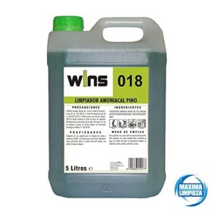 LIMPIADOR AMONIACAL PINO 018 (5L) WINS VF LQ