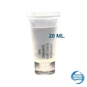 TUBO GEL-CHAMPU LUX 20ML (500UND)